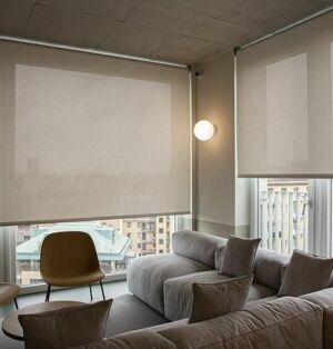 Рулонные шторы на большие окна